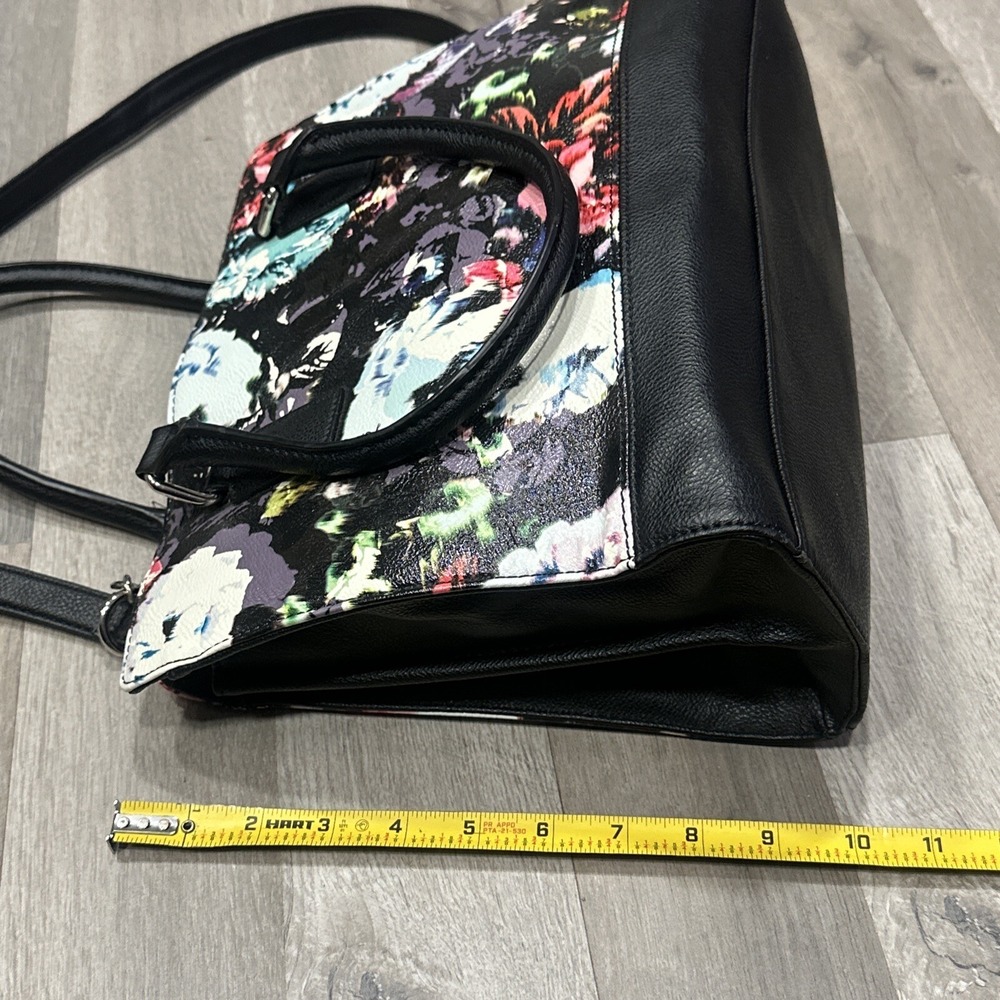 Nine West Women's Handbag Crossbody Shoulder Strap Floral Purse Bag (10x12 inch) - Picture 15 of 16